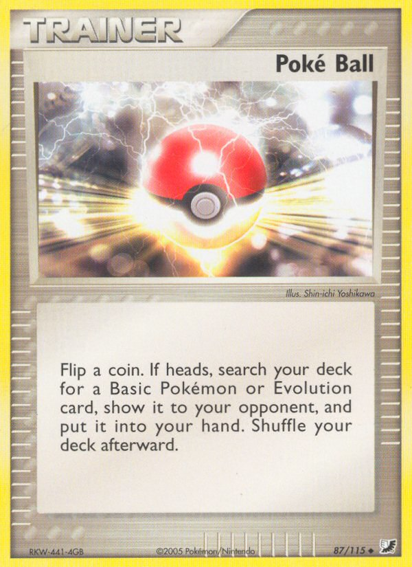 Poke Ball — Unseen Forces #87/115