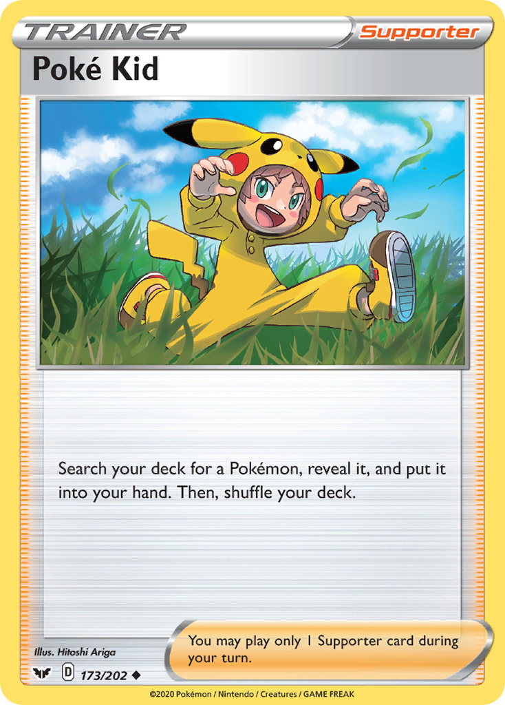 Poke Kid — SWSH01: Sword & Shield Base Set #173/202