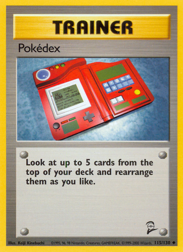 Pokedex — Base Set 2 #115/130