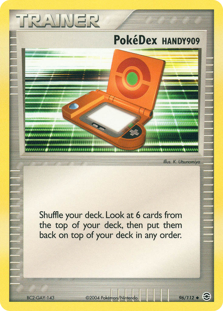 PokeDex (HANDY909) — FireRed & LeafGreen #96/112