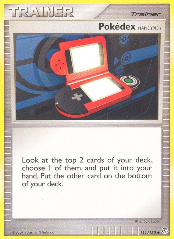 Pokedex (HANDY910is) — Diamond and Pearl #111/130