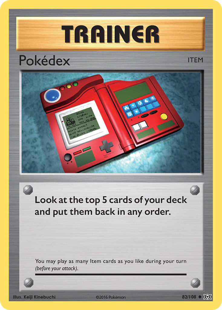 Pokedex — XY - Evolutions #82/108