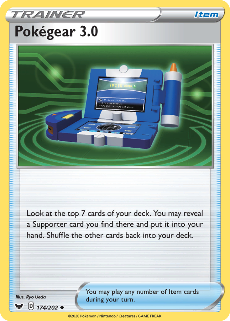 Pokegear 3.0 — SWSH01: Sword & Shield Base Set #174/202