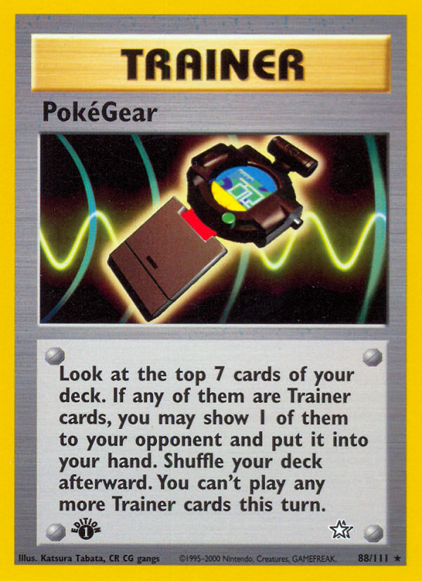 PokeGear — Neo Genesis #088/111