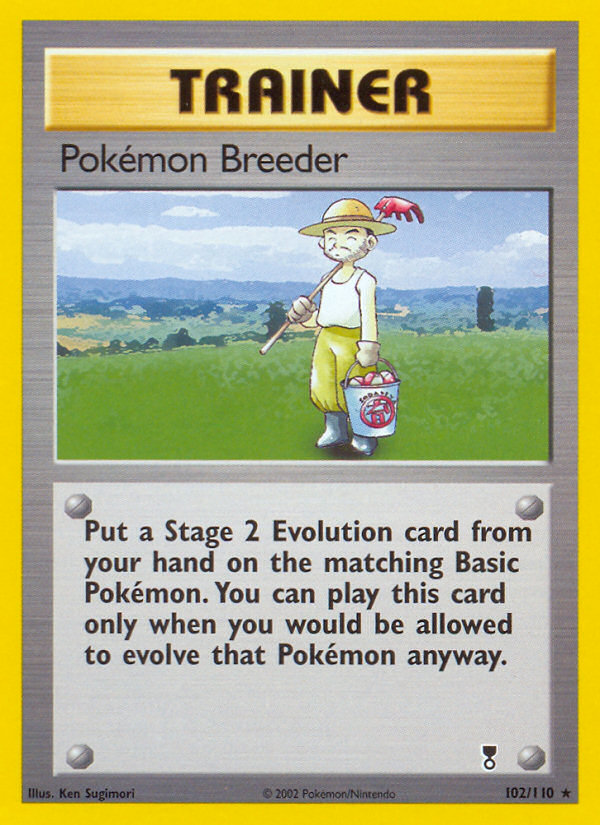 Pokemon Breeder — Legendary Collection #102/110