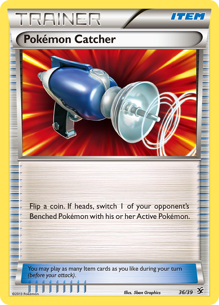 Pokemon Catcher — Kalos Starter Set #36/39