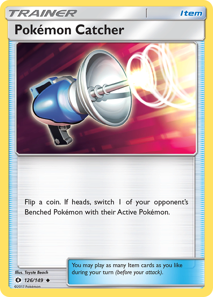 Pokemon Catcher — SM Base Set #126/149