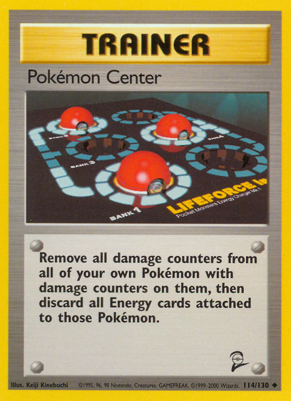 Pokemon Center — Base Set 2 #114/130