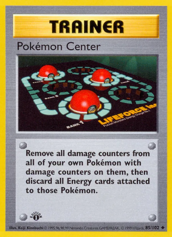 Pokemon Center — Base Set (Shadowless) #085/102