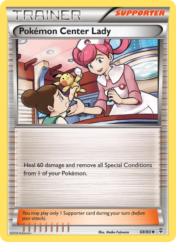 Pokemon Center Lady — Generations #68/83