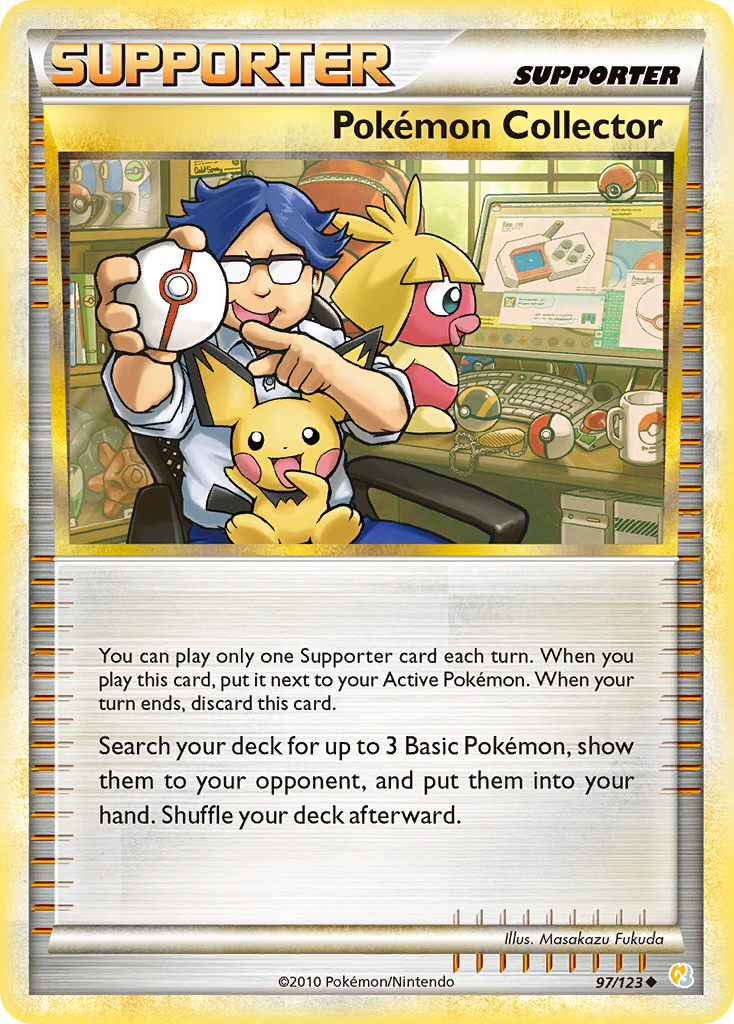 Pokemon Collector — HeartGold SoulSilver #97/123