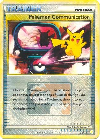 Pokemon Communication — League & Championship Cards #098/123