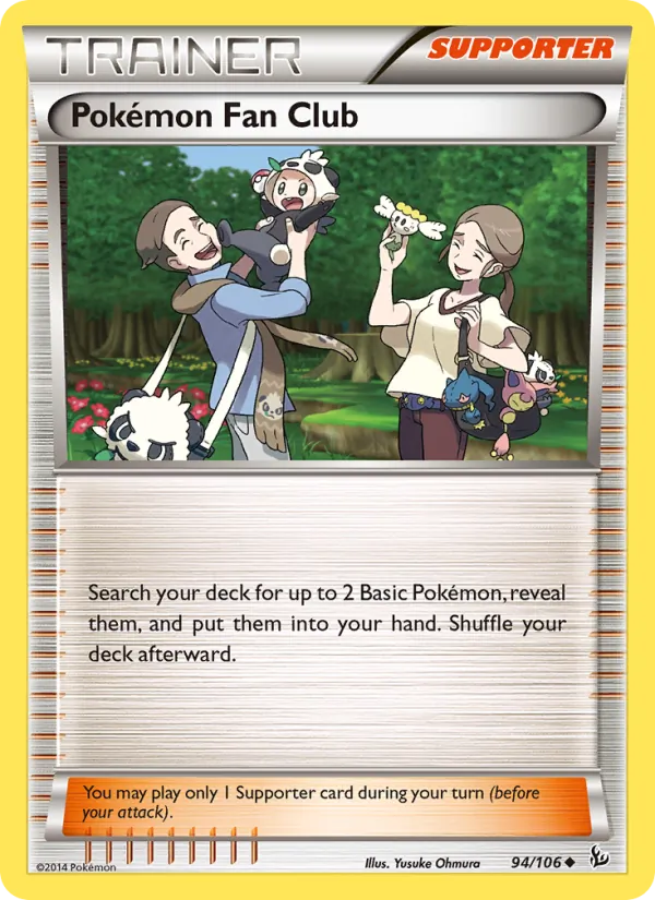 Pokemon Fan Club — XY - Flashfire #94/106