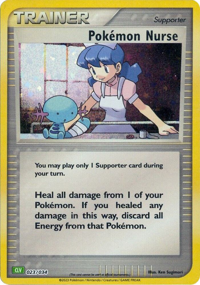 Pokemon Nurse — Trading Card Game Classic #023/034