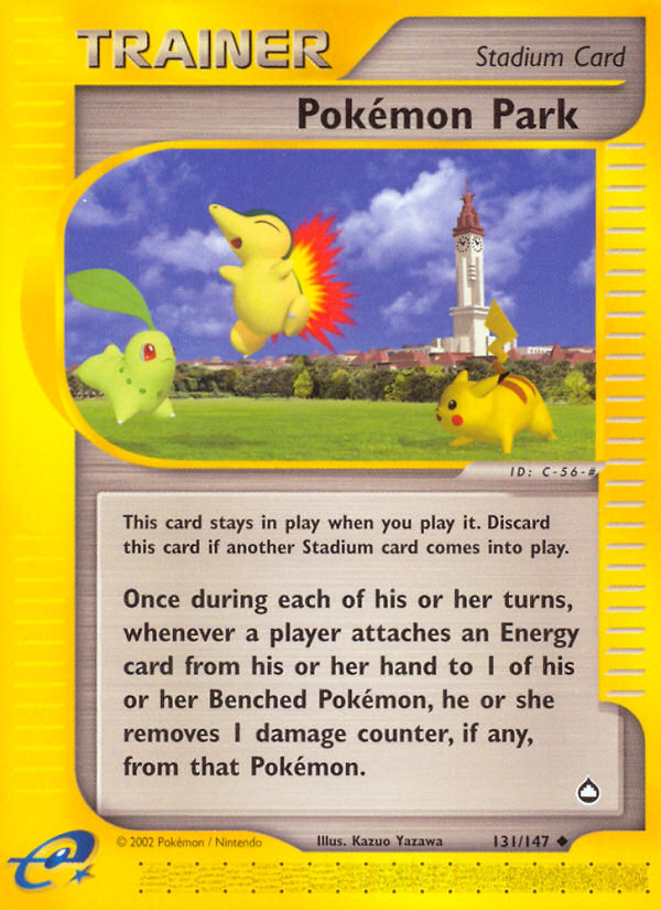 Pokemon Park — Aquapolis #131/147