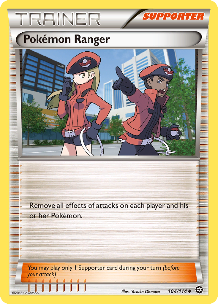 Pokemon Ranger — XY - Steam Siege #104/114