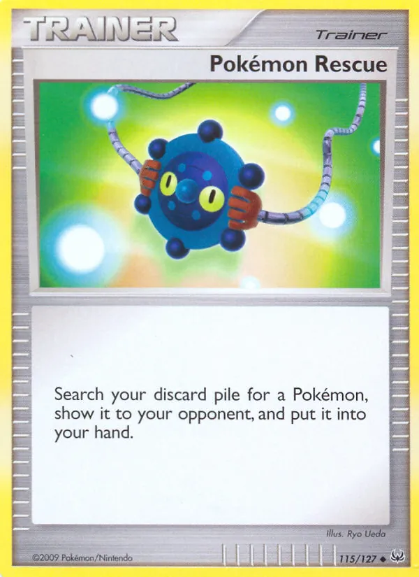 Pokemon Rescue — Platinum #115/127
