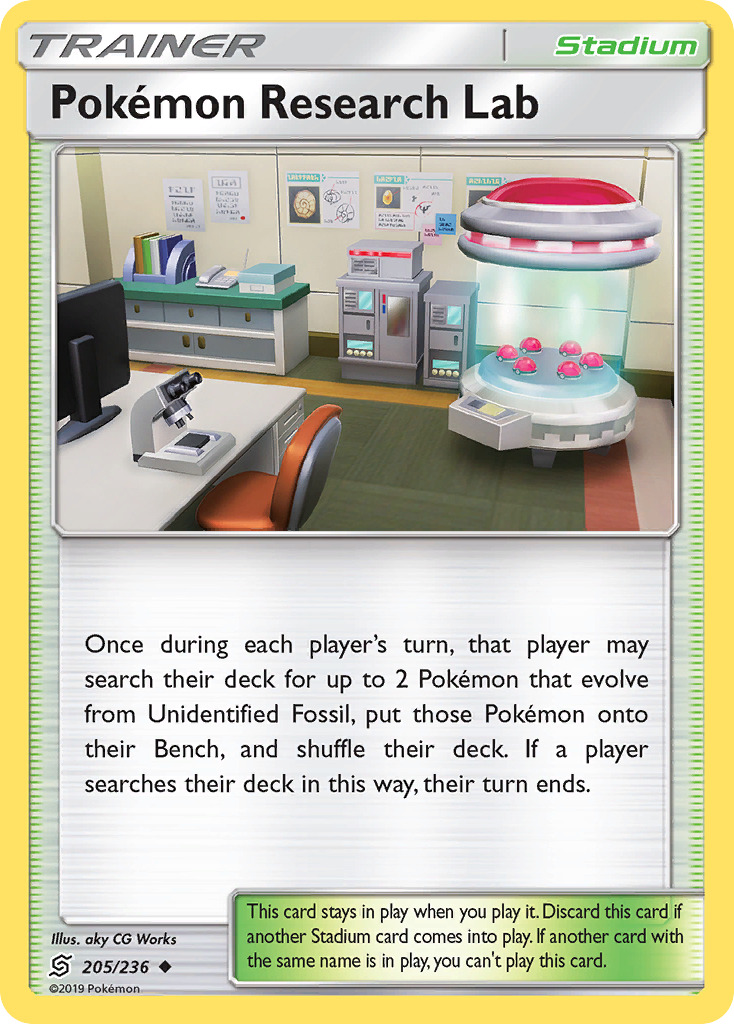 Pokemon Research Lab — SM - Unified Minds #205/236