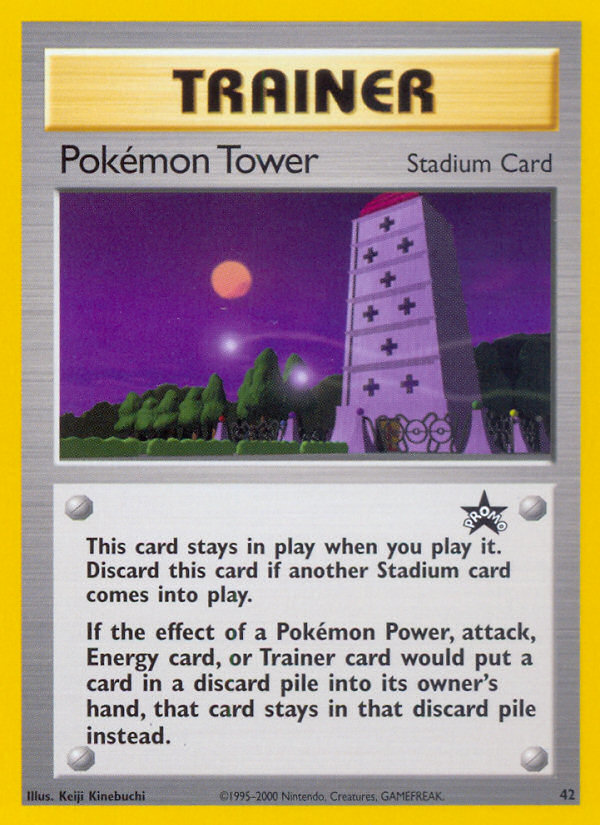 Pokemon Tower — WoTC Promo #42/53