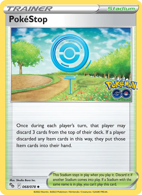 PokeStop — Pokemon GO #068/078