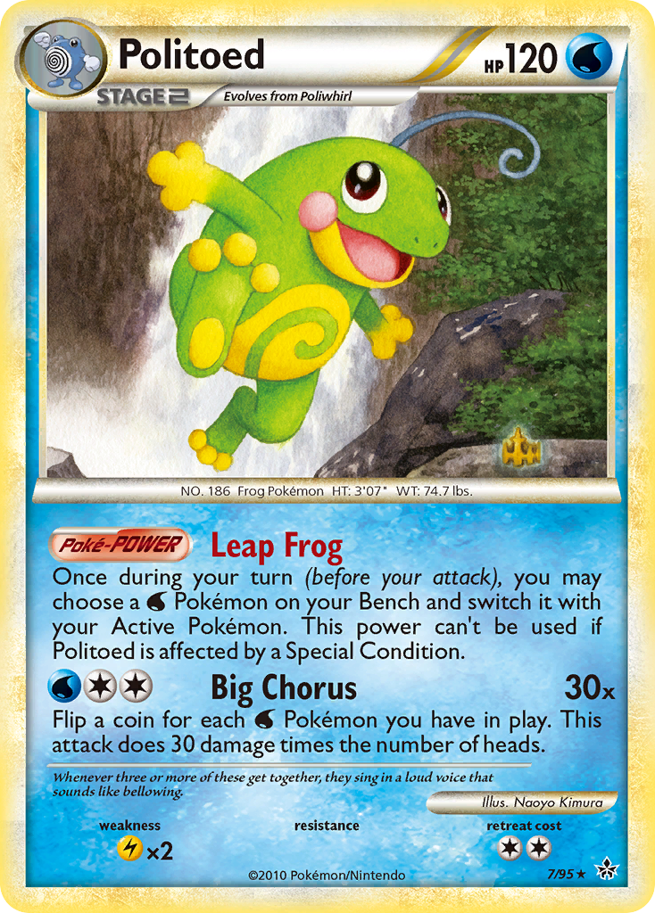 Politoed — League & Championship Cards #007/095