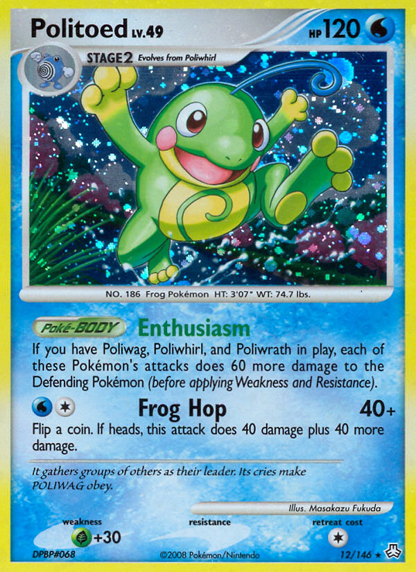 Politoed — Legends Awakened #12/146