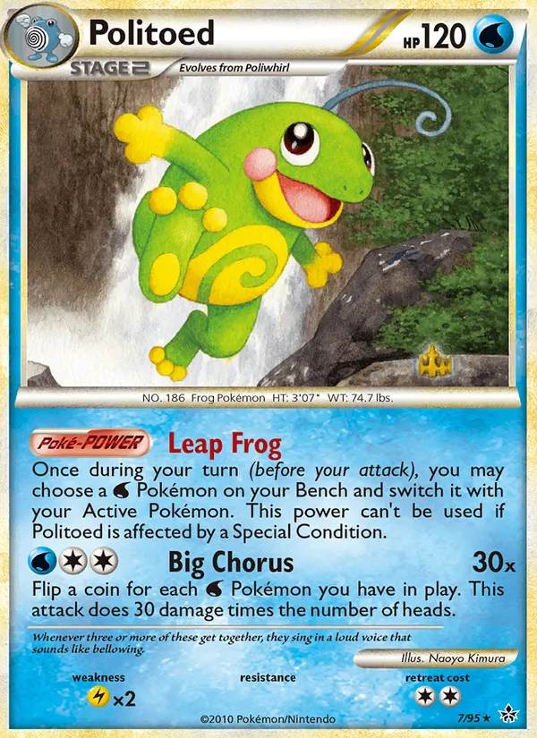 Politoed — Unleashed #7/95