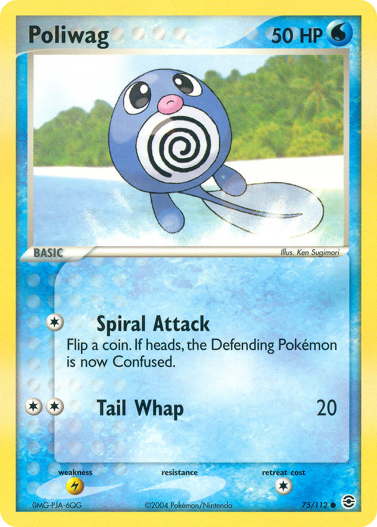 Poliwag — FireRed & LeafGreen #75/112