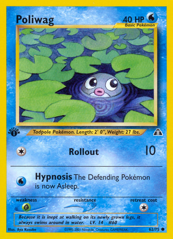 Poliwag — Neo Discovery #62/75