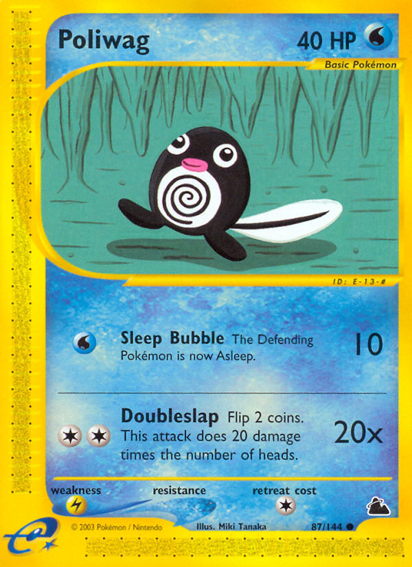 Poliwag — Skyridge #087/144