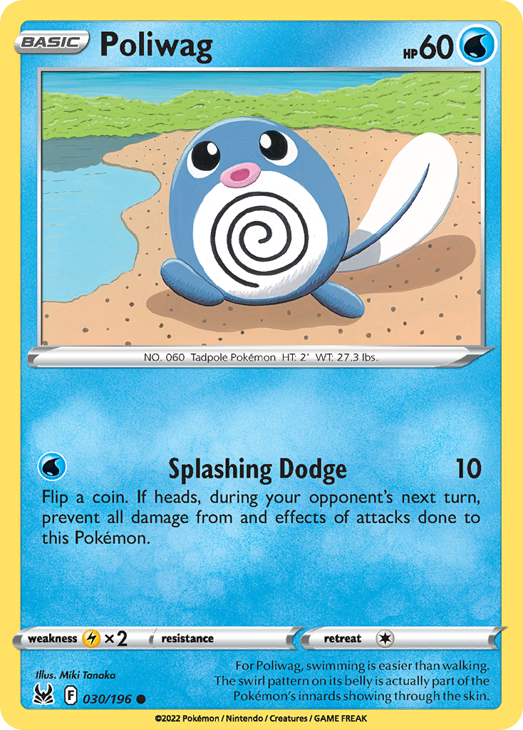 Poliwag — SWSH11: Lost Origin #030/196