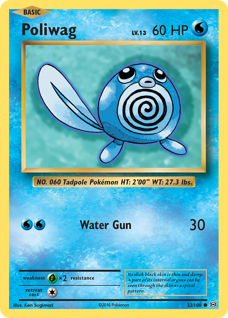 Poliwag — XY - Evolutions #23/108