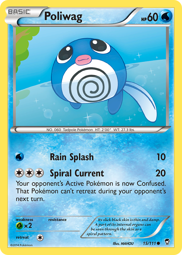 Poliwag — XY - Furious Fists #15/111