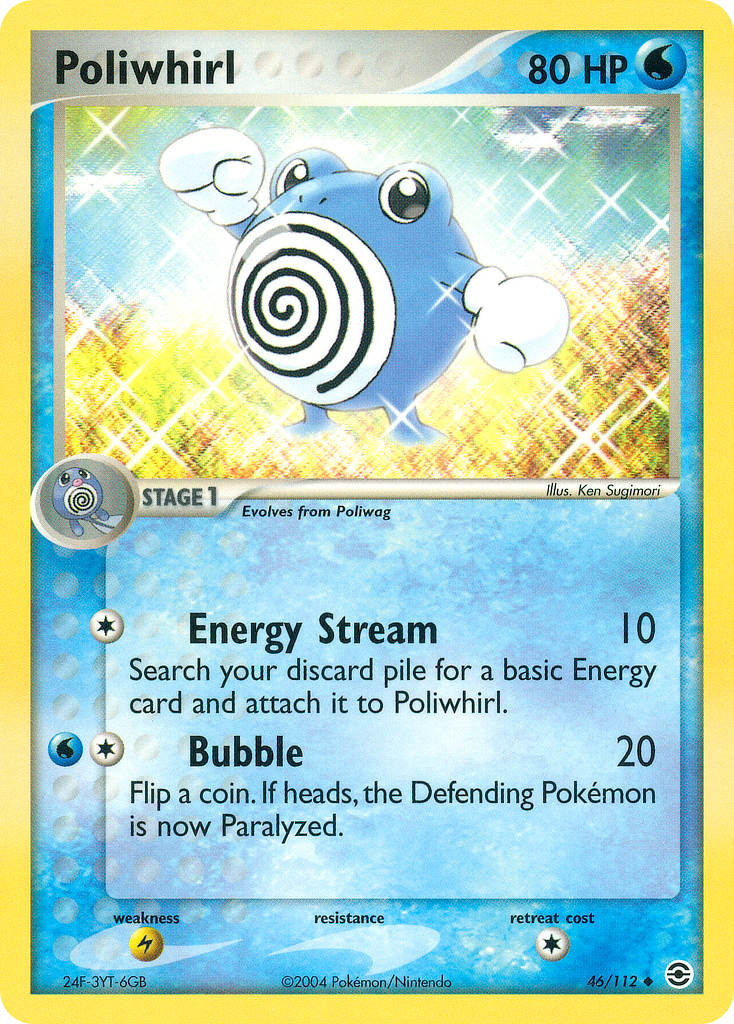 Poliwhirl — FireRed & LeafGreen #46/112