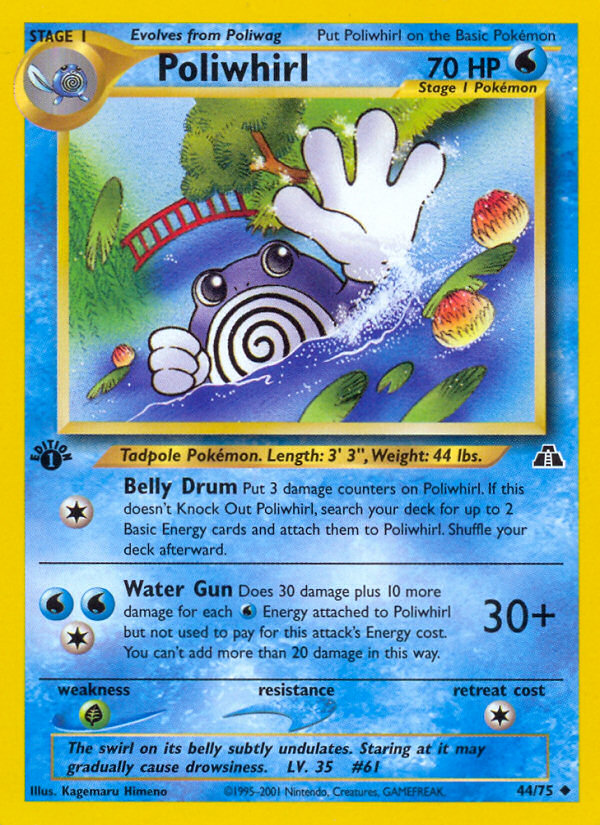 Poliwhirl — Neo Discovery #44/75