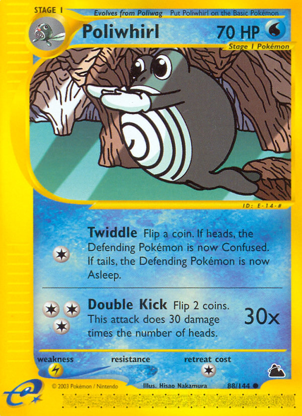 Poliwhirl — Skyridge #088/144