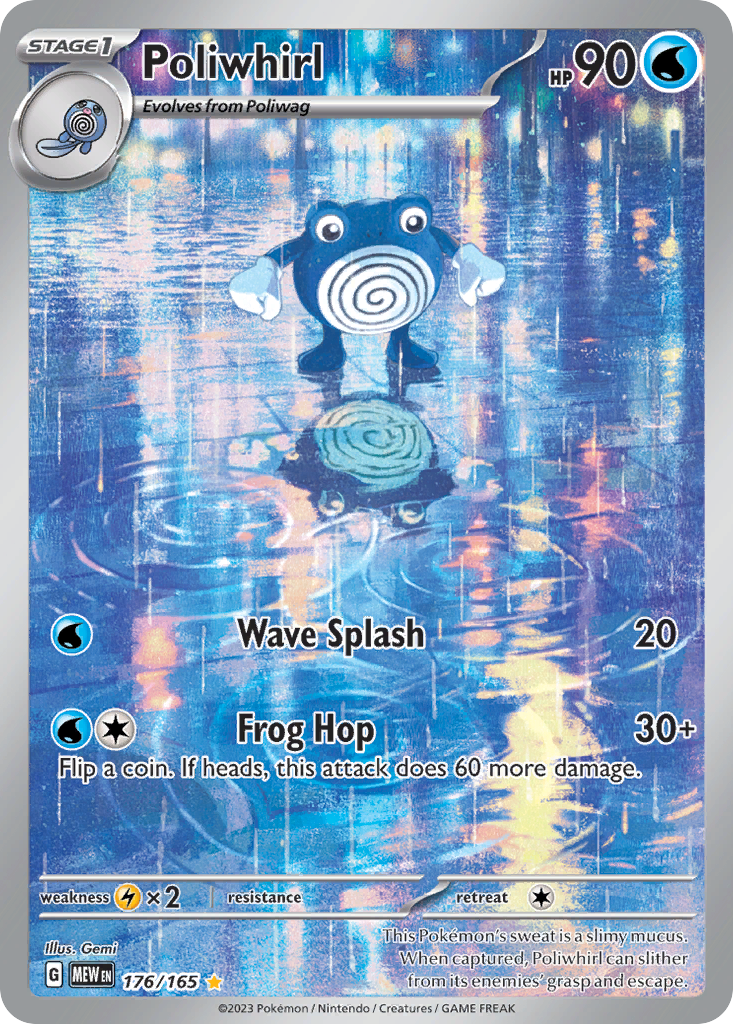 Poliwhirl — SV: Scarlet & Violet 151 #176/165