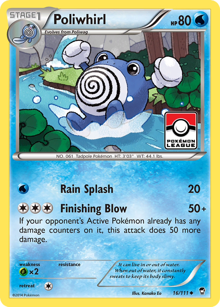 Poliwhirl — XY - Furious Fists #16/111