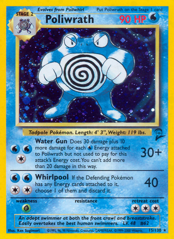 Poliwrath — Base Set 2 #015/130