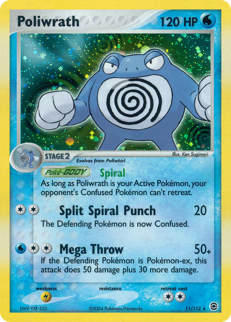 Poliwrath — FireRed & LeafGreen #11/112