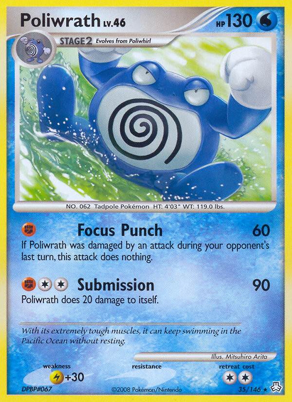 Poliwrath — Legends Awakened #35/146