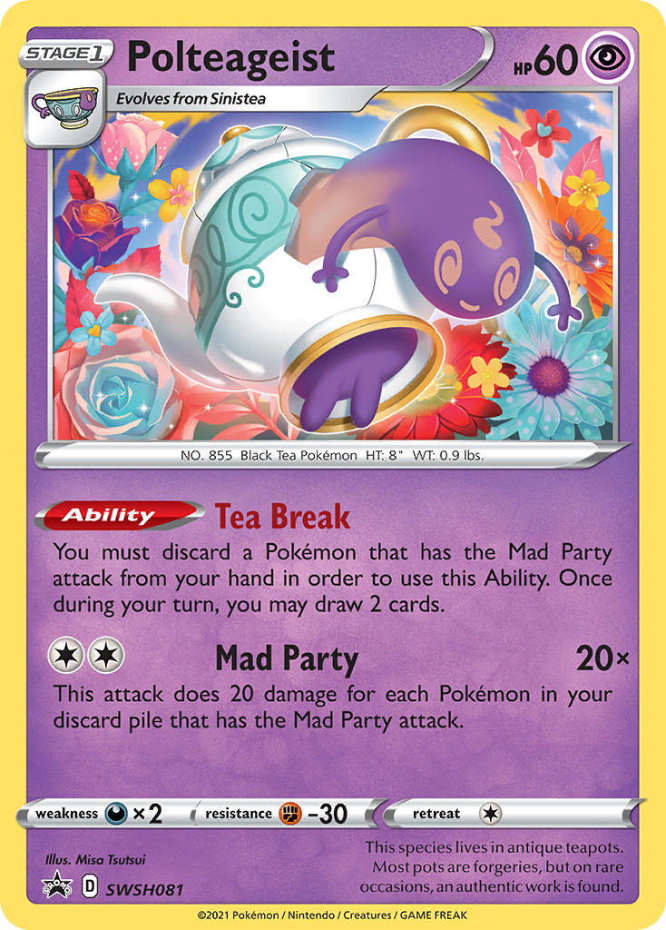 Polteageist — SWSH: Sword & Shield Promo Cards #SWSH081