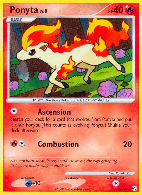 Ponyta (46) — Arceus #46/99
