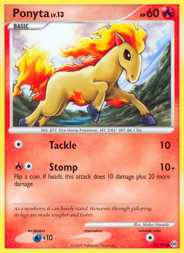 Ponyta (72) — Arceus #72/99