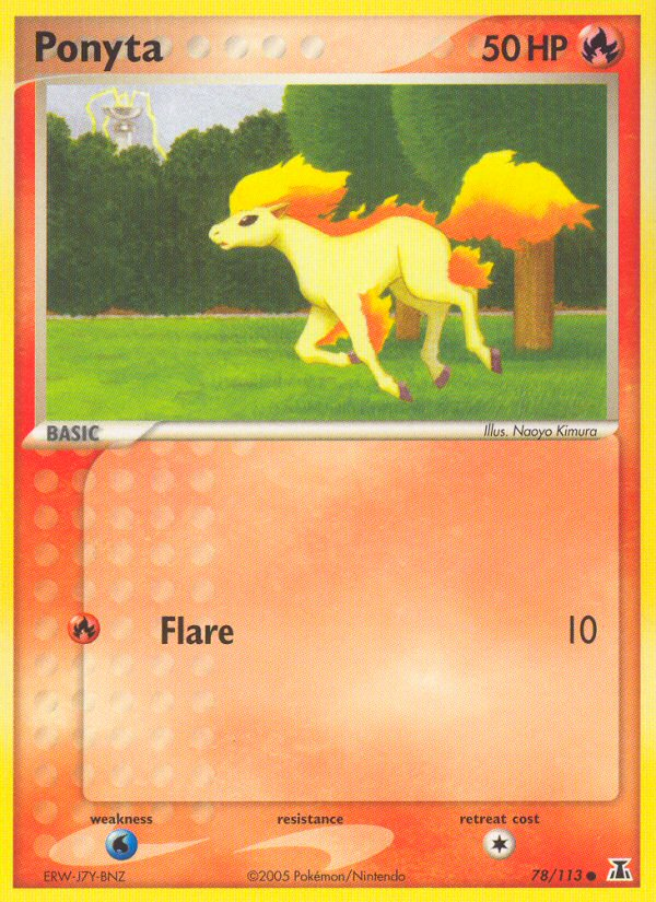 Ponyta — Delta Species #78/113