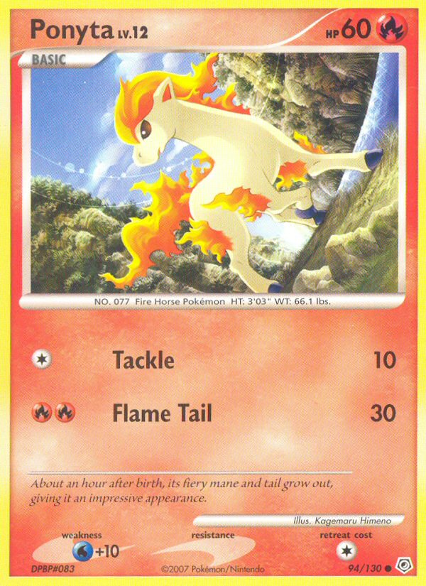 Ponyta — Diamond and Pearl #94/130