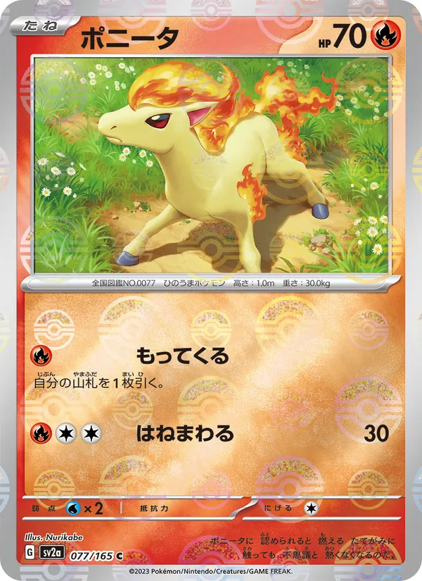 Ponyta (Master Ball Pattern)