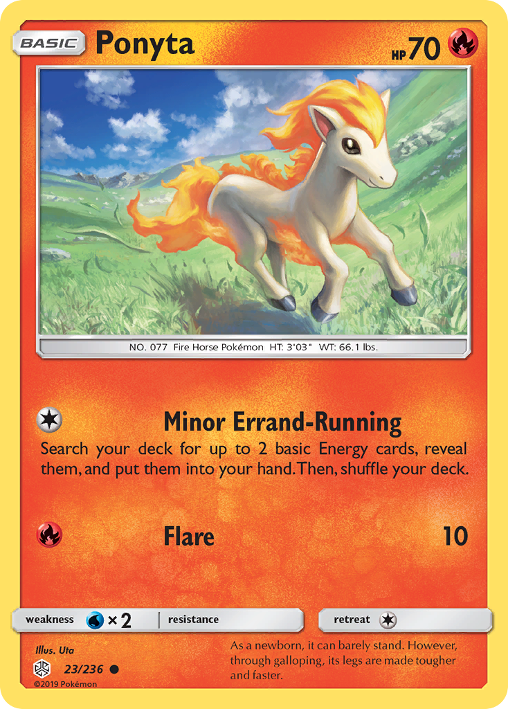 Ponyta — SM - Cosmic Eclipse #23/236