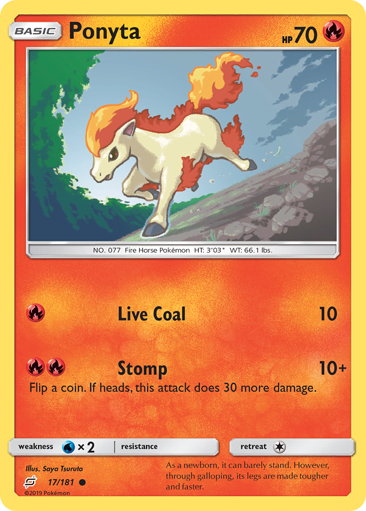 Ponyta — SM - Team Up #17/181