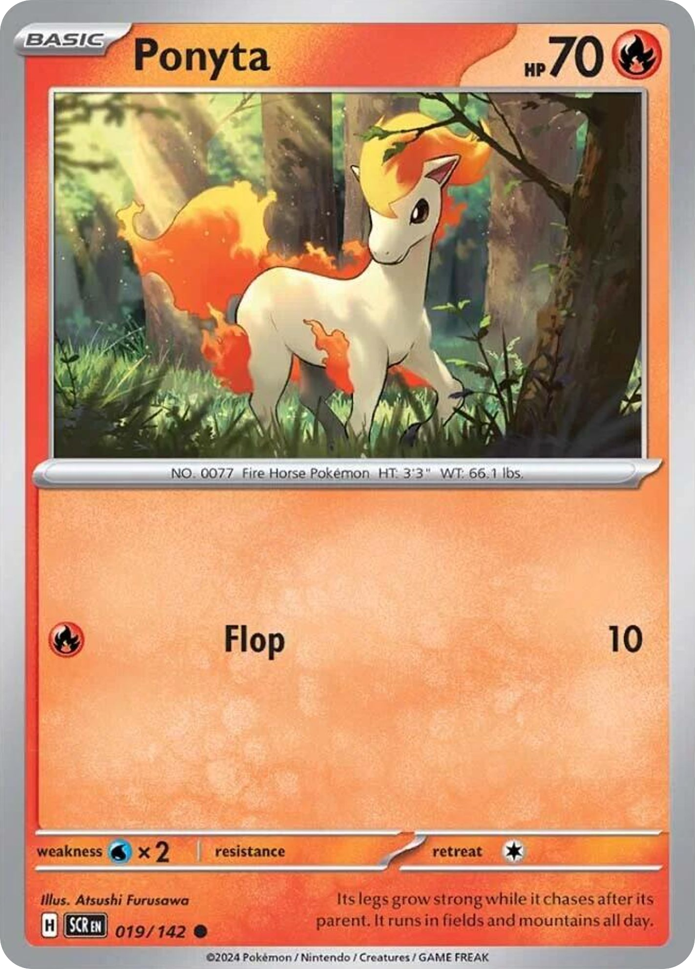 Ponyta — SV07: Stellar Crown #019/142